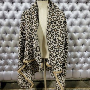 J. Crew Animal Print Scarf (Blanket)